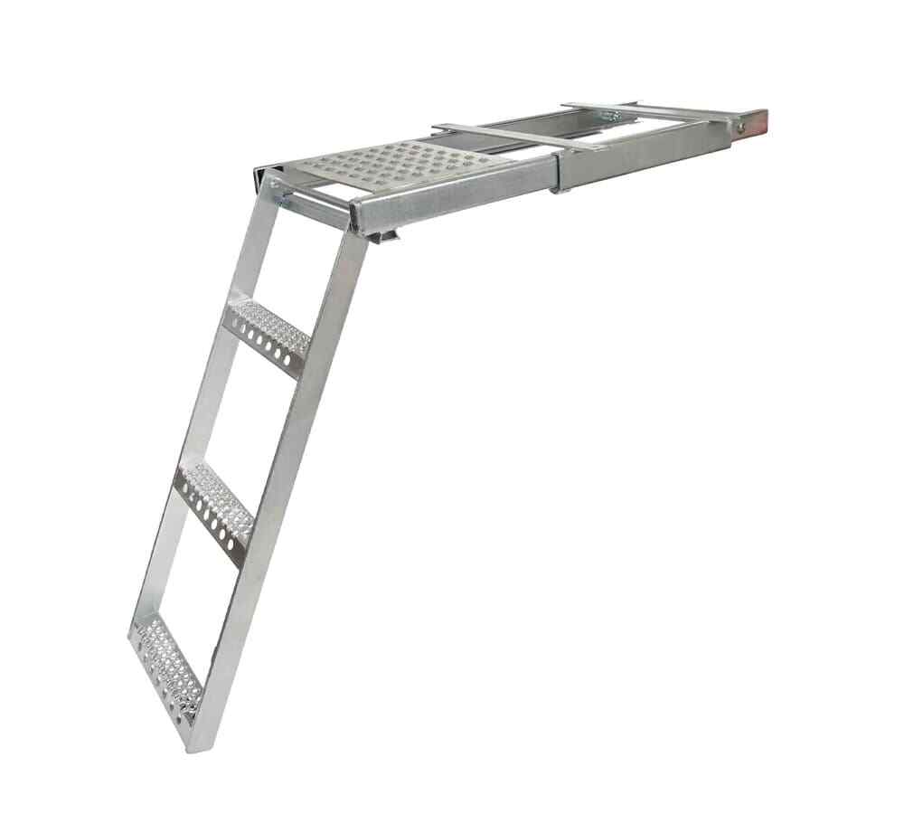 3 Rung Pull-Out Trailer Step Ladder for Use with Trucks, Trailers and RV’s