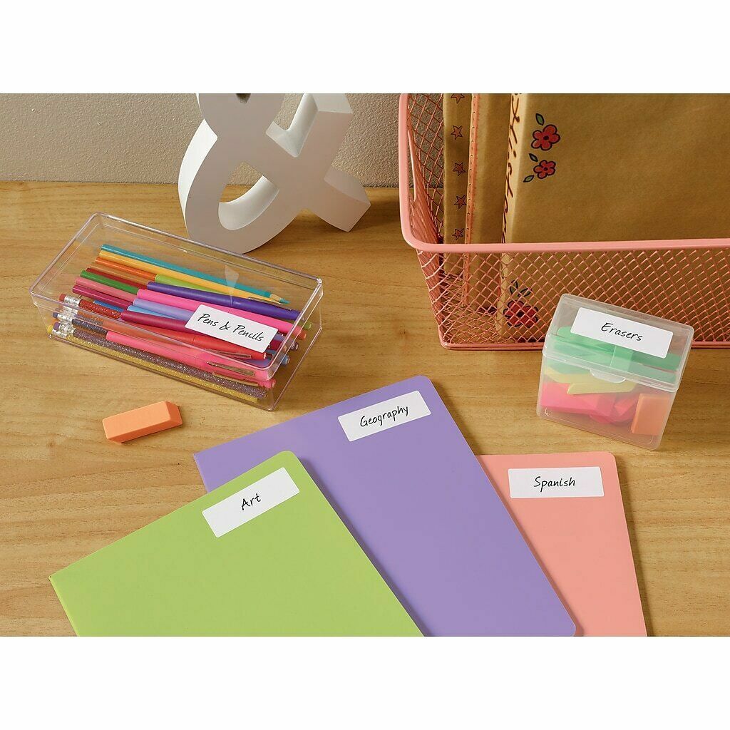Avery Easy Peel Laser Return Address Labels 1/2″ x 1 3/4″ (5167) PICK YOUR OWN #
