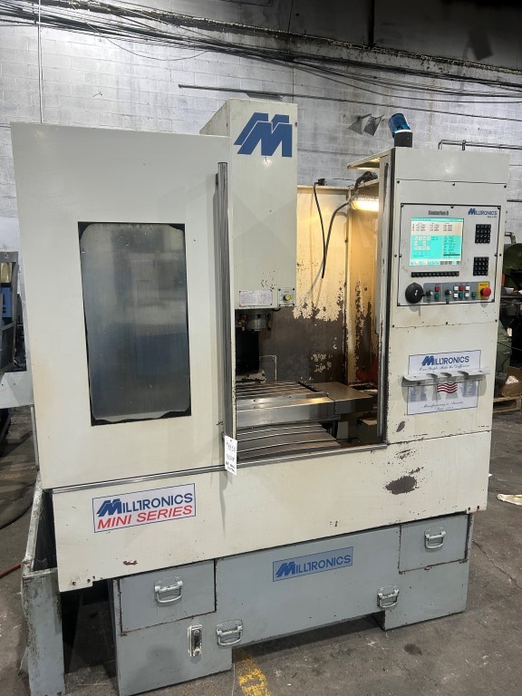 MILLTRONICS RW12 VERTICAL MACHINING CENTER – Centurion 6 Control – «SEE VIDEO»