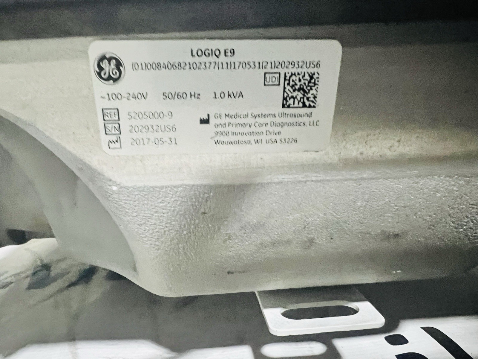 2017 GE LOGIQ E9 R6 Ultrasound | XDclear 2.0 |All Options | Warranty