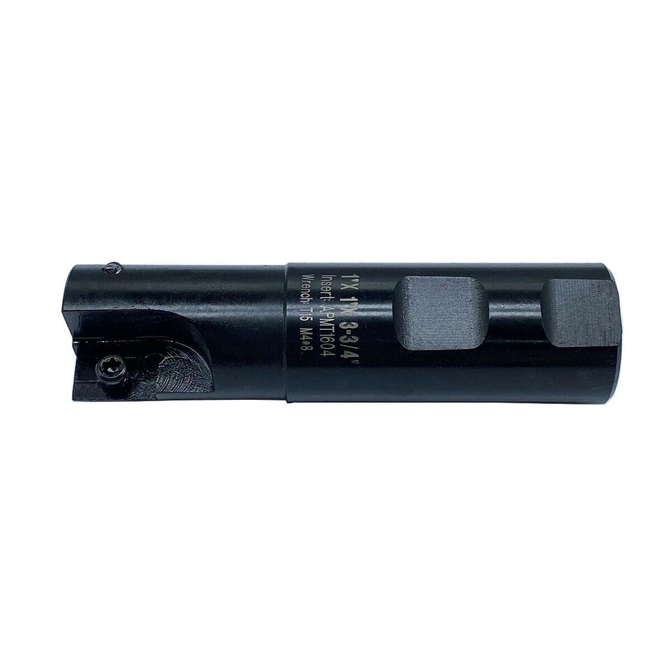 1» x 1» 90 Degree Square Shoulder Indexable End Mill APMT/ APKT Insert