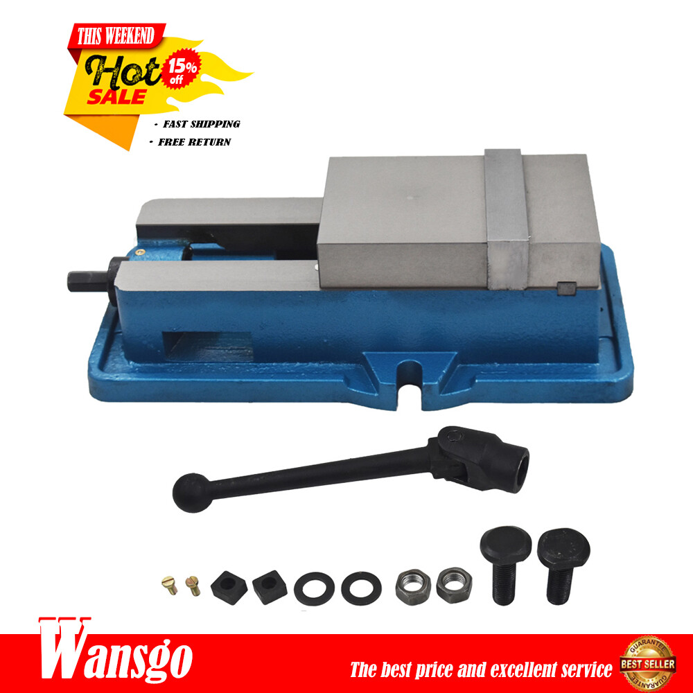 6 Inch Vise Precision Milling Drilling Machine Clamp Vice CNC Vise Plier Milling