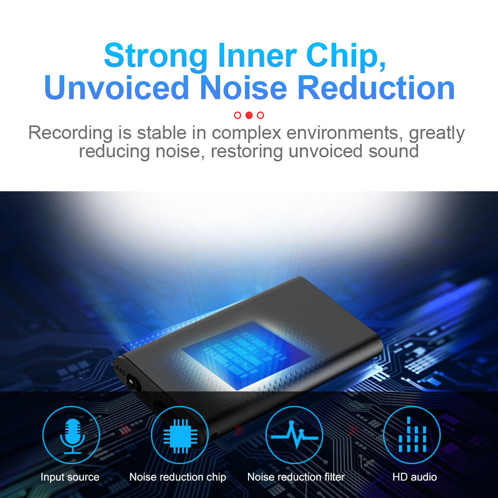 Hidden Voice Activated Recorder Digital Audio Dictaphone Recording Device Spy
