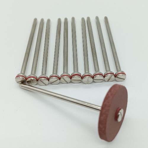 Dental Lab Polishing 2.35mm Shank Mandrel for Rotary Cut-Off Resin Wheel