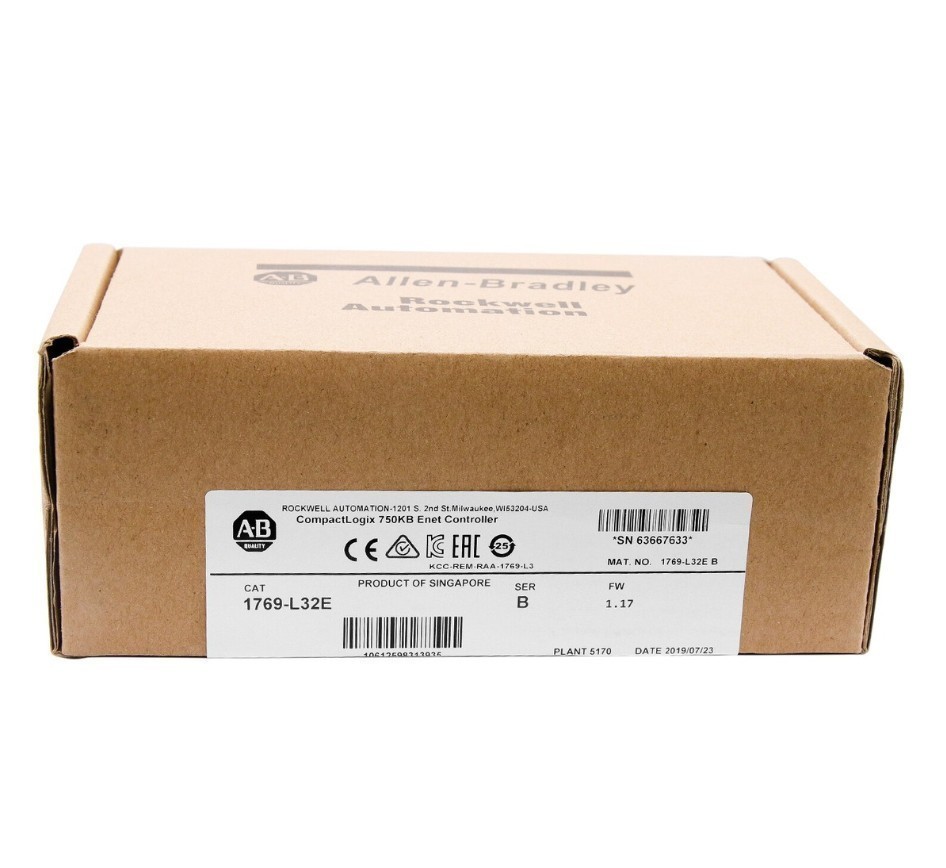 1769-L32E AB 1769L32E SER B CompactLogix EtherNet Processor New Factory Sealed