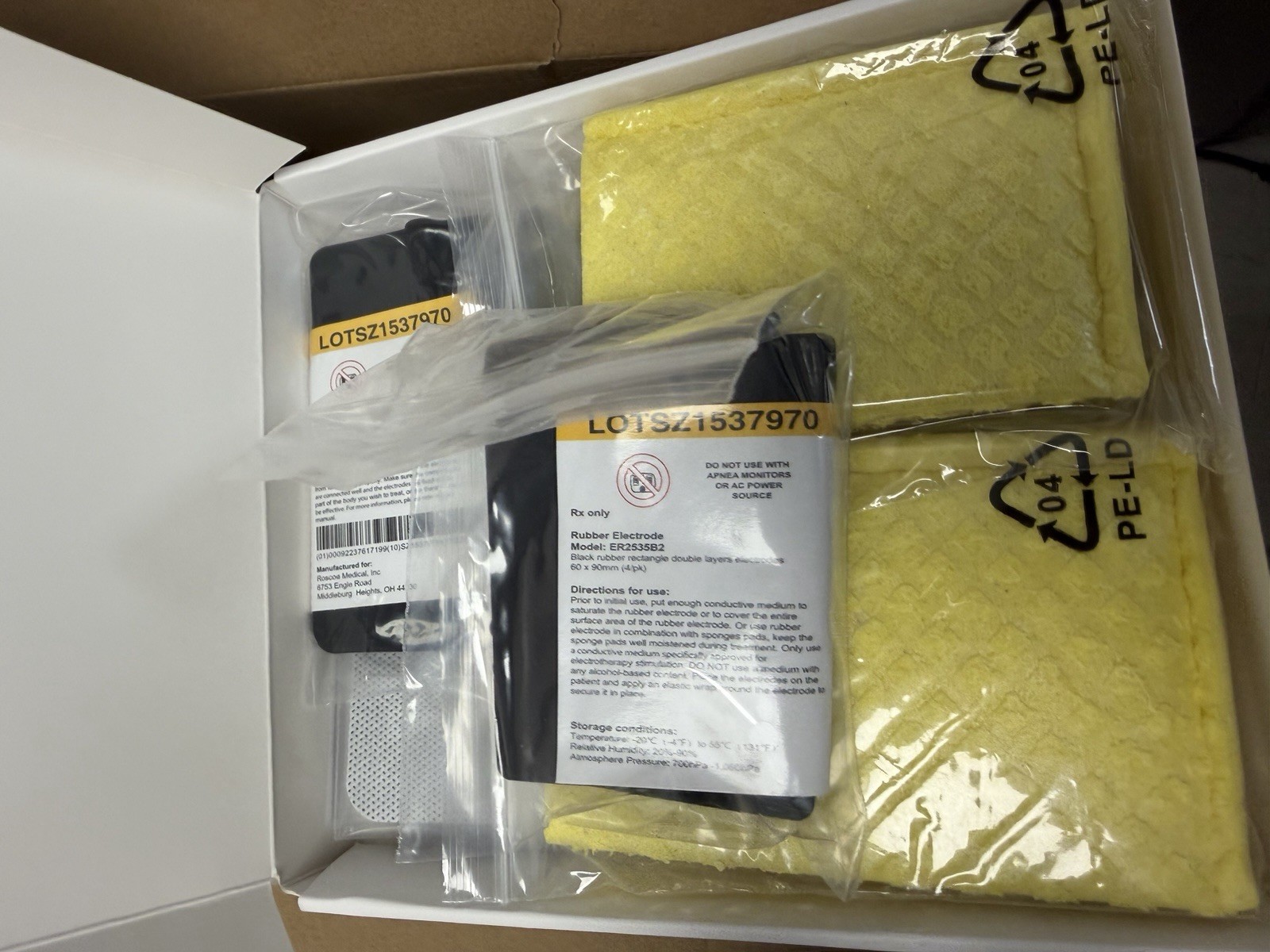 Quattro 2.5 Profesional ELECTROESTIMULADOR 4 CANALES Device TENS EMS Roscoe
