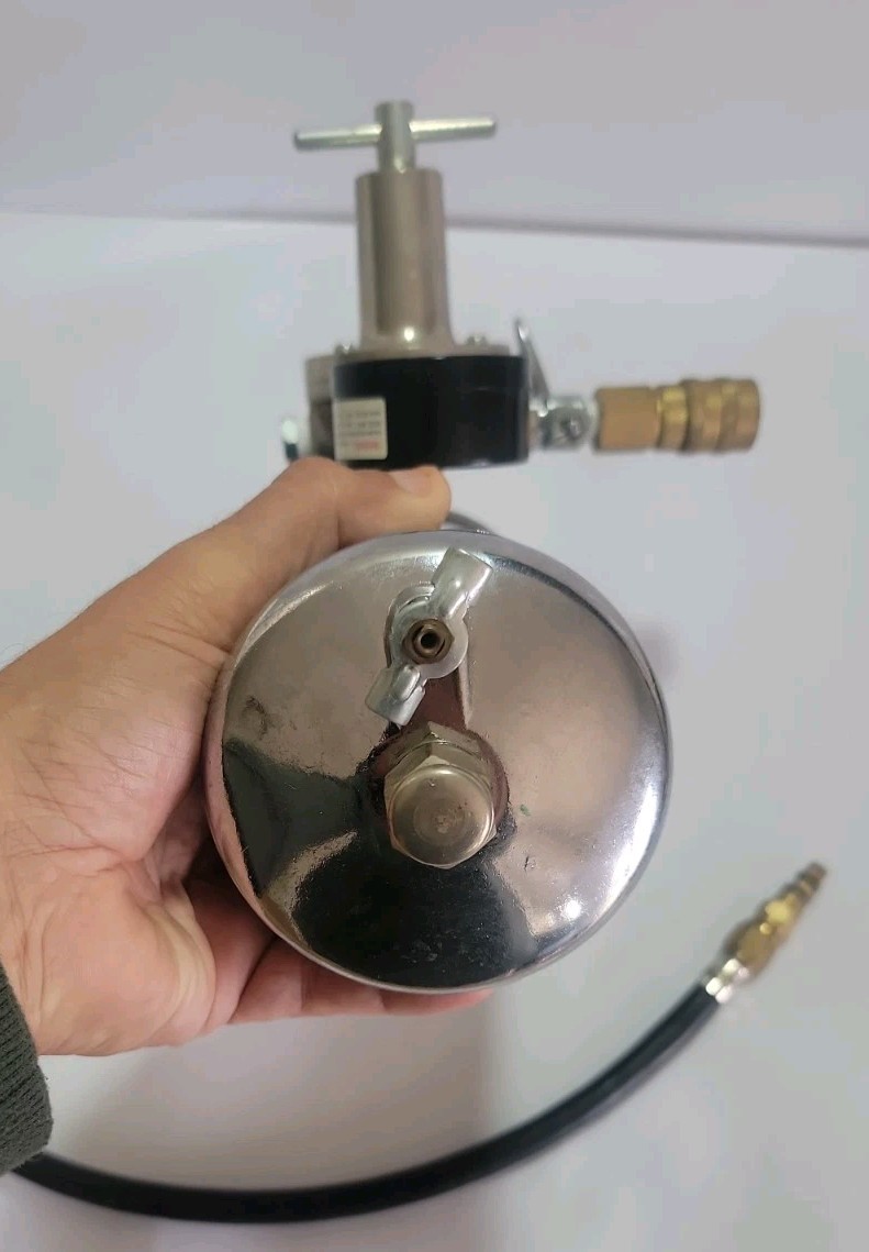 Central Pneumatic Air Control Unit Stock No. 1118 Filter Regulator & Gauge