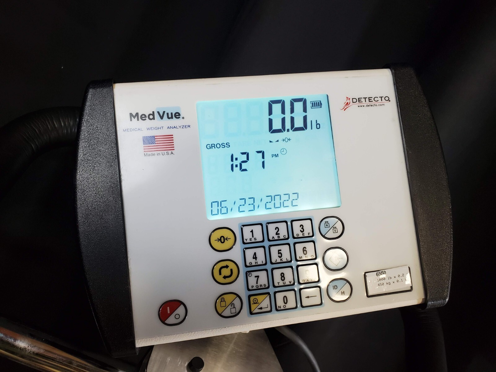 Detecto 6550 Wheelchair Scale