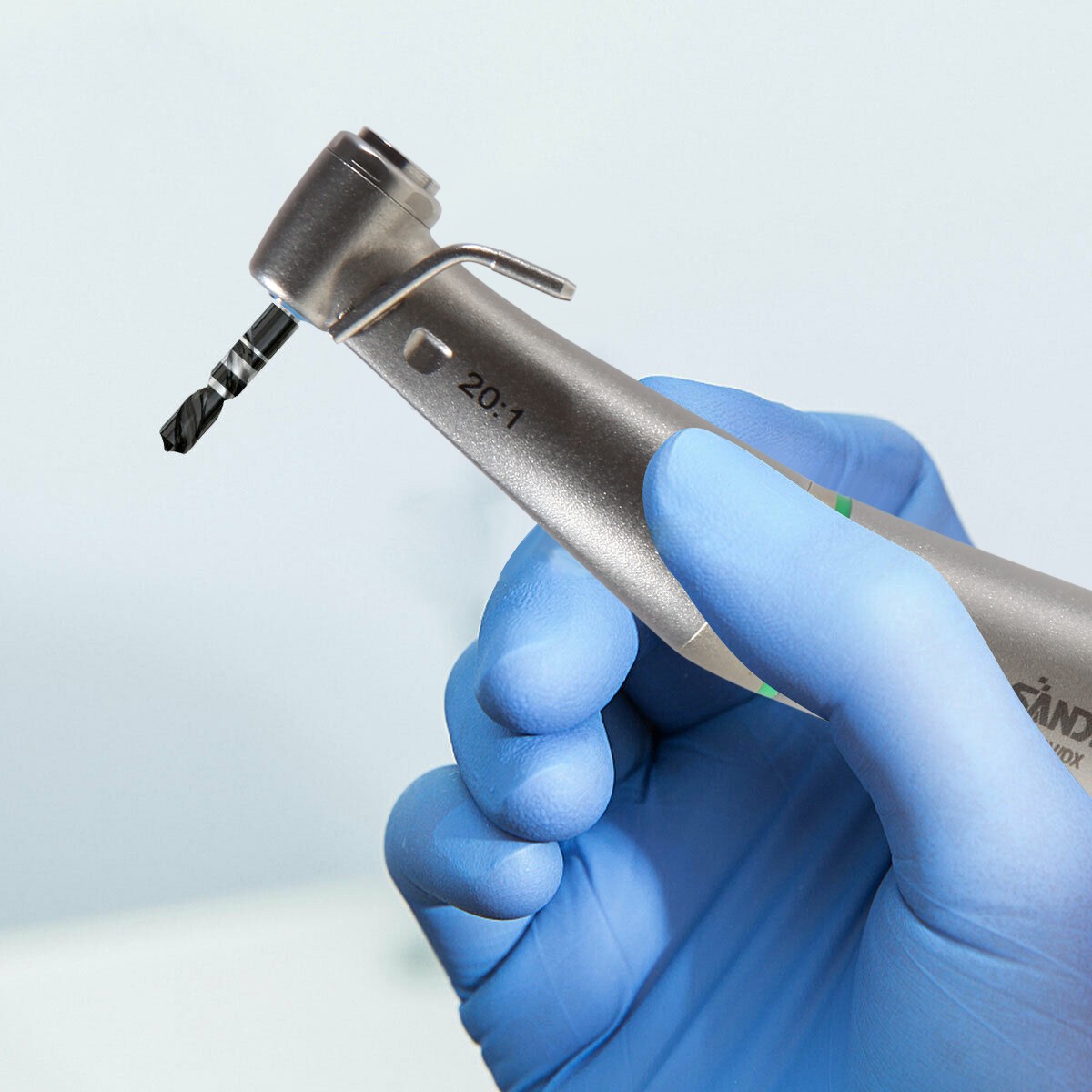 Dental Implant System LED Brushless Motor +20:1 Fiber Handpiece 5.0-60N.cm