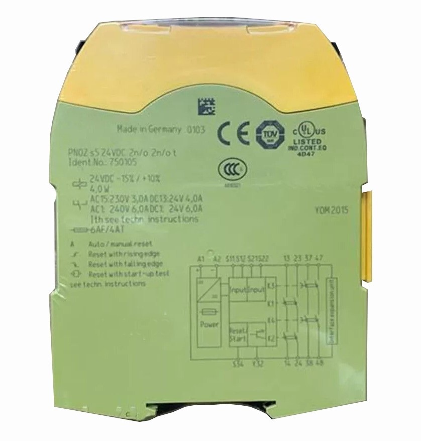 New 750105 PILZ PNOZ s5 24VDC Safety Relay #F