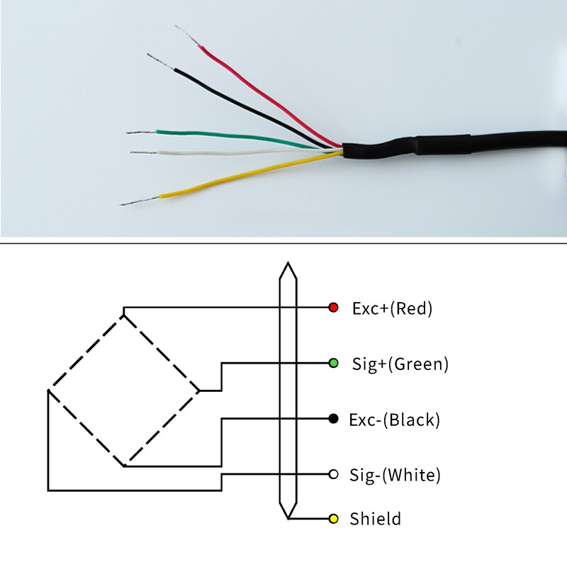 Miniature Load Cell Engineering Tension/Compression Weighing Pressure Sensor