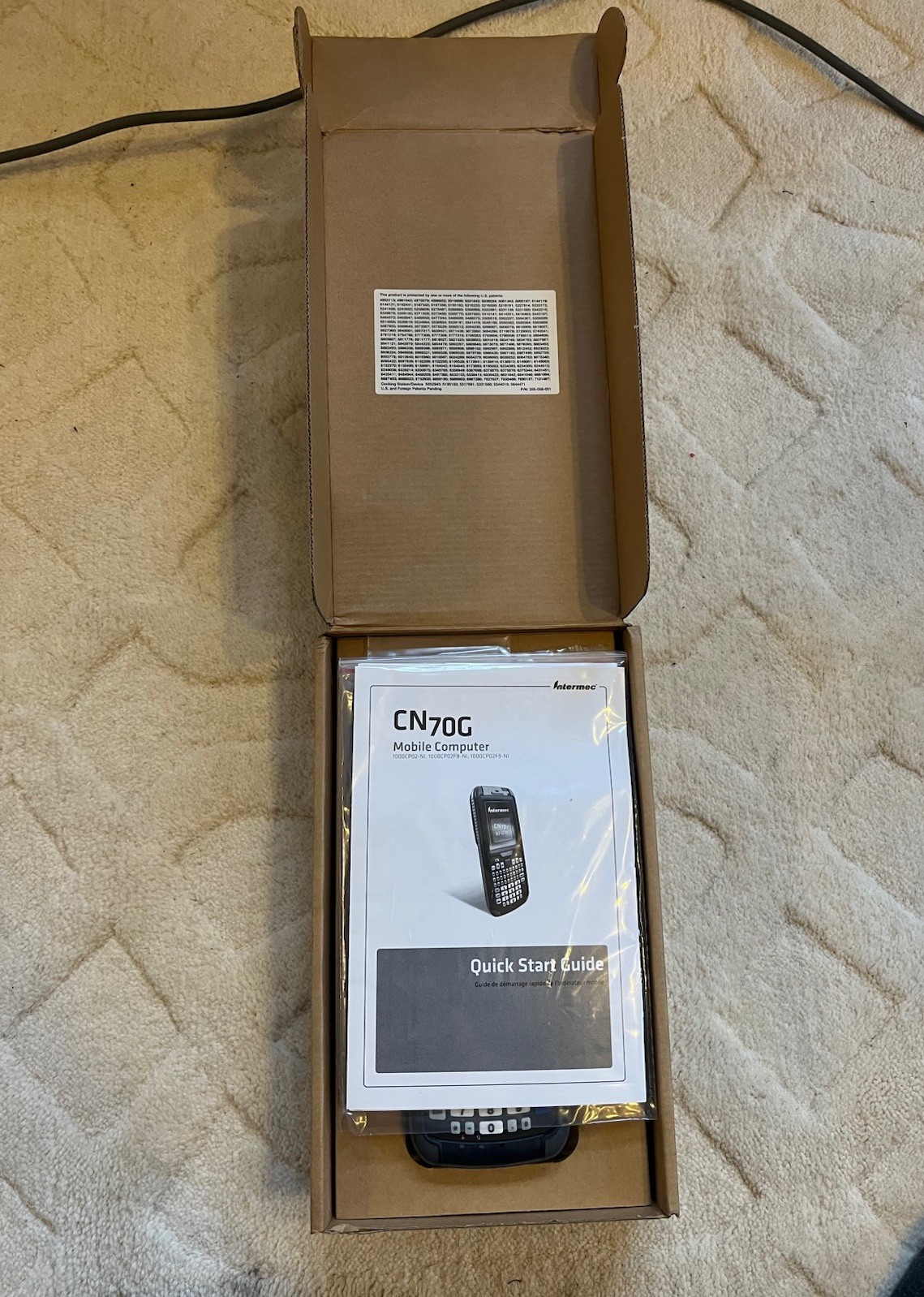 NEW INTERMEC CN70E CN70EN4KCF2W6100 EXCELLENT , No Battery Included