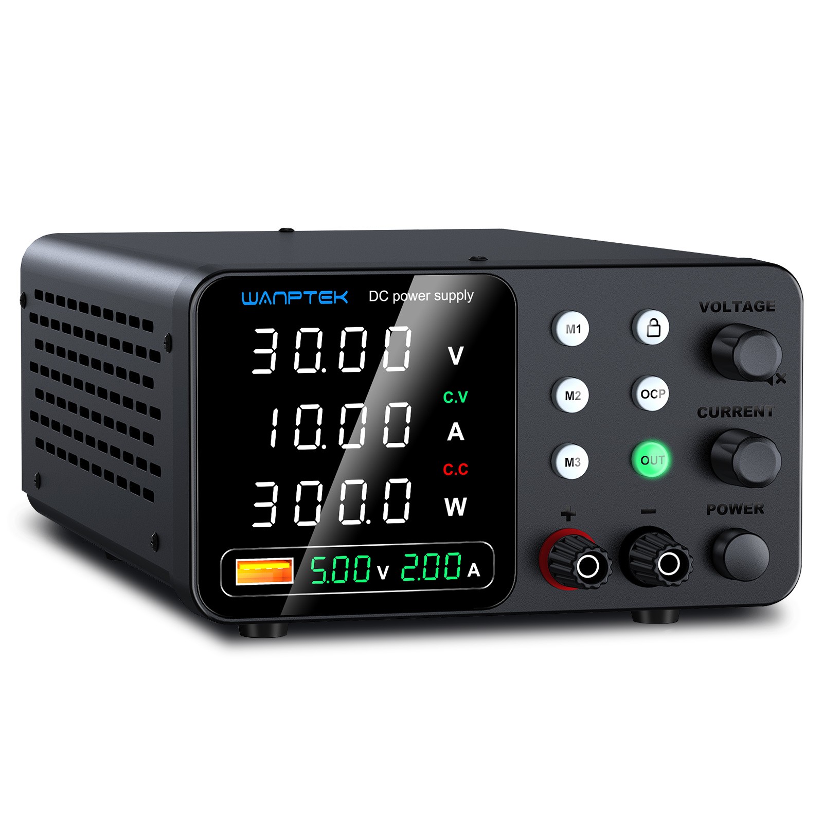 DC 0~30V/60V/120 3/5/10A Adjustable Lab Power Supply Veriable Internal Memories