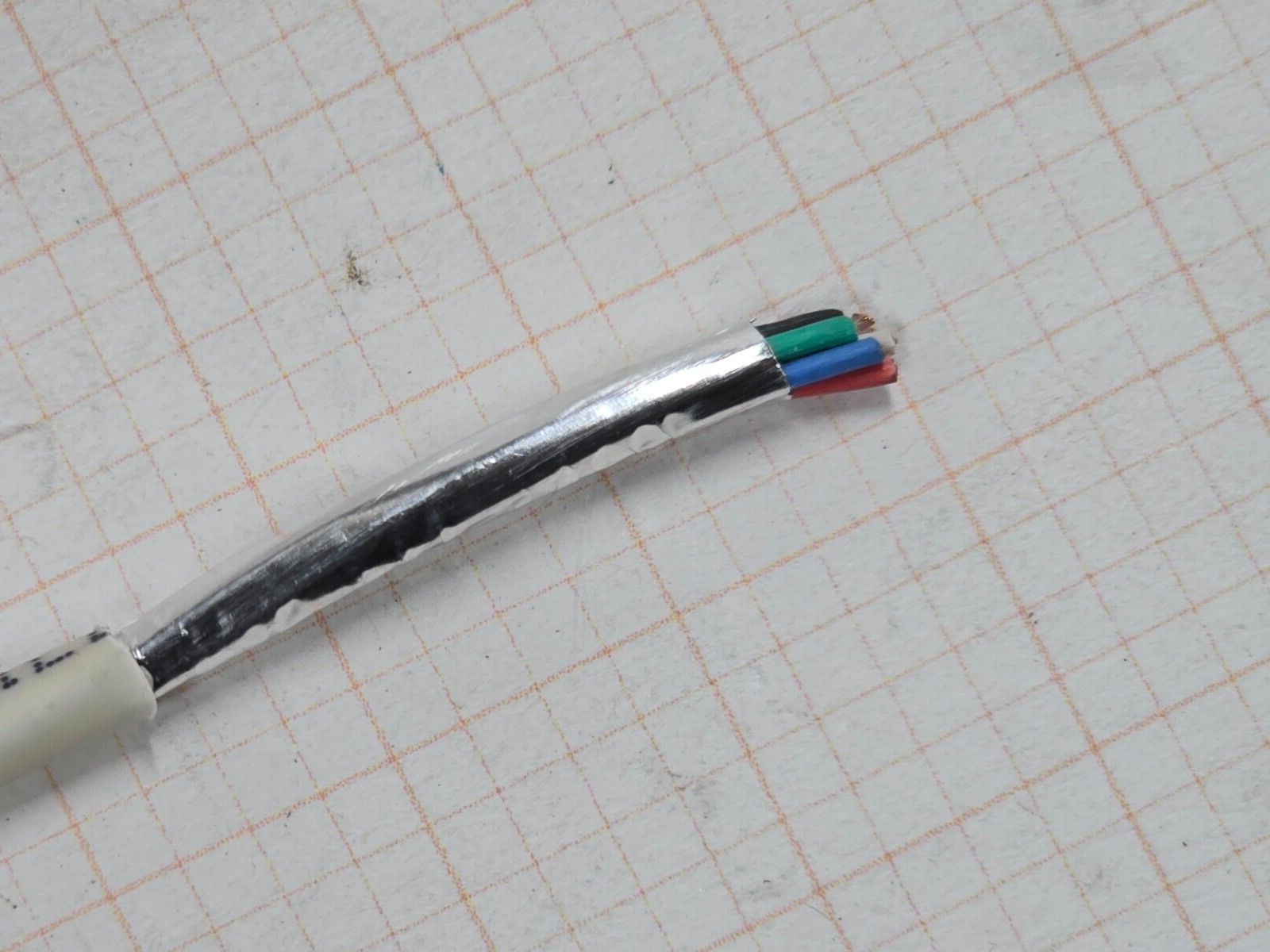 Southwire Genesis 3206 22/6C Shielded Plenum Control Cable CMP White /50ft