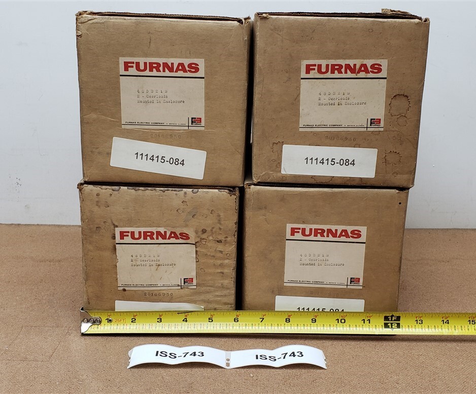 Furnas 48DB21B Includes 2 25 Amp Remote Mounted Thermal Overloads New In Box OS