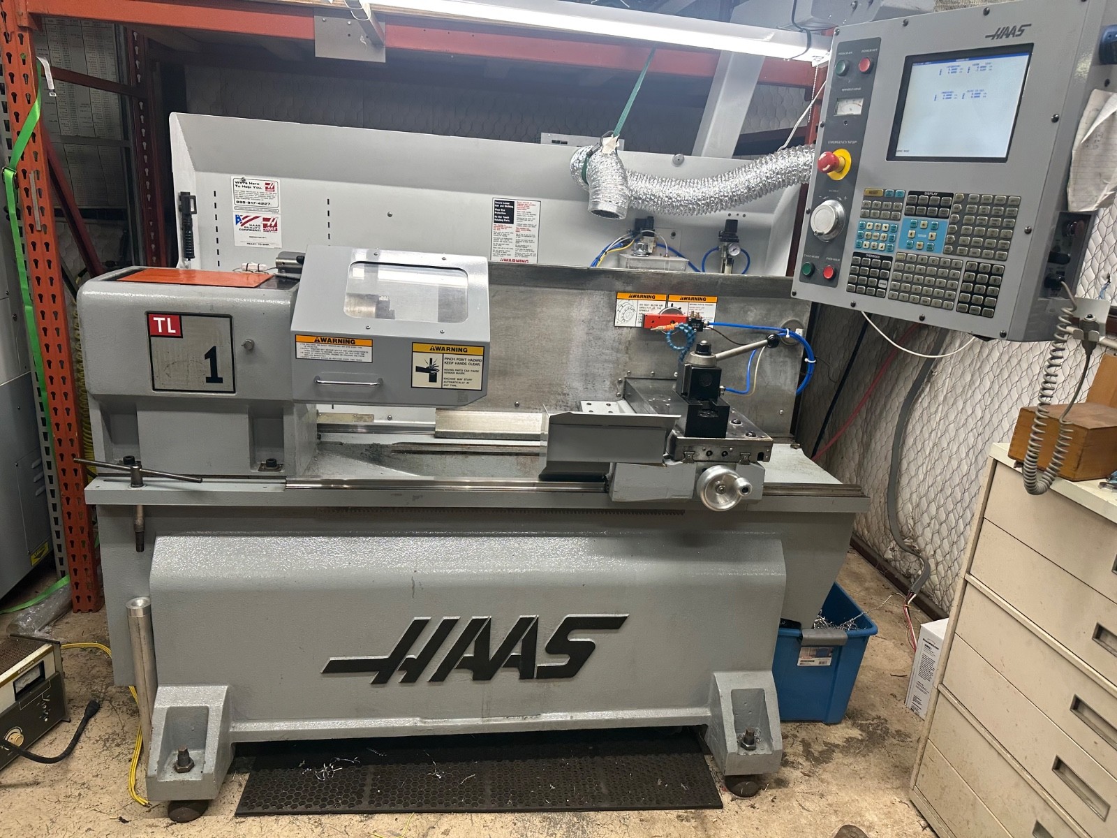 Haas TL-1 CNC Turning Center – Low Hours – Aloris Tools included