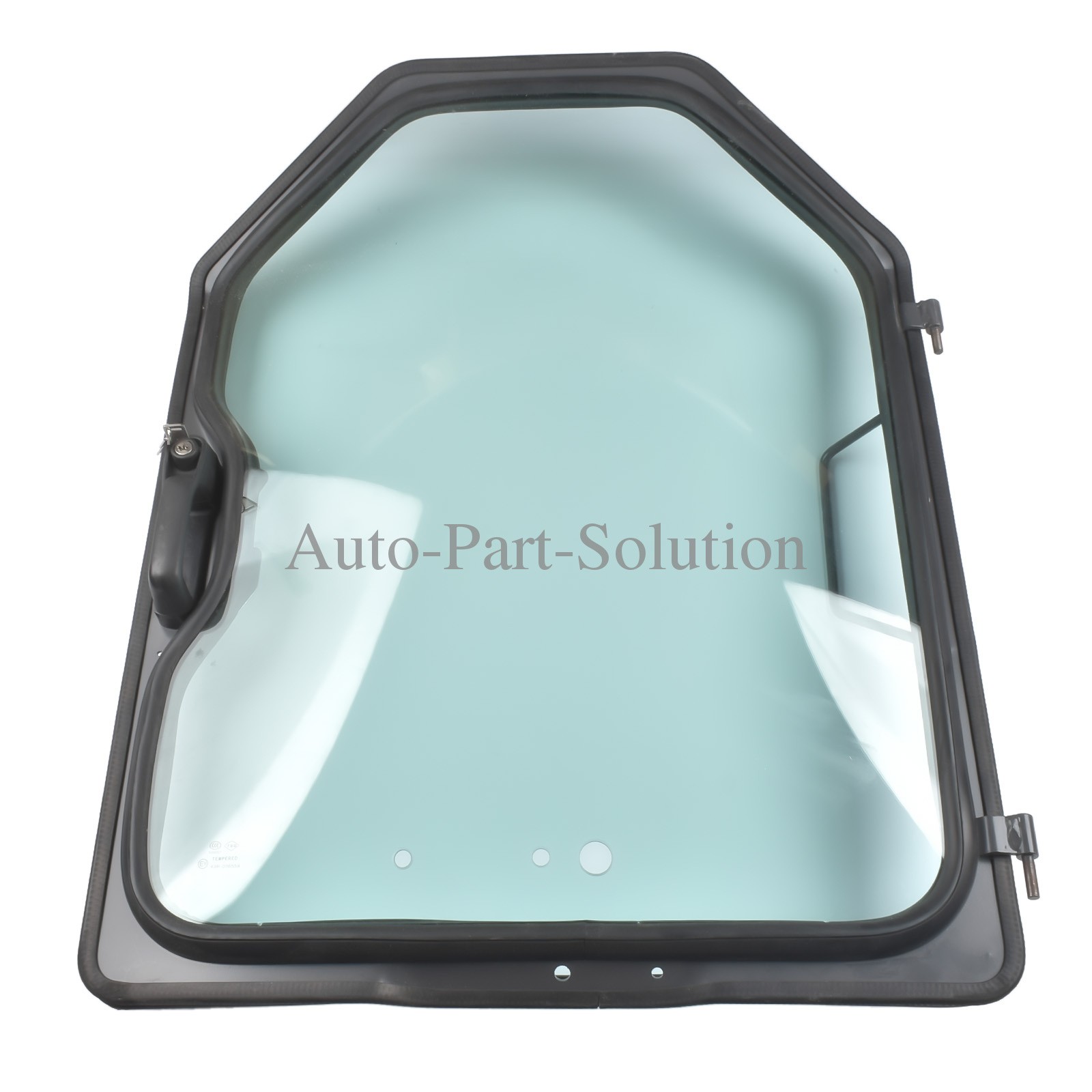 7109665 Front Door Frame & Window Assembly for Bobcat Skid Steer Rubber Glass