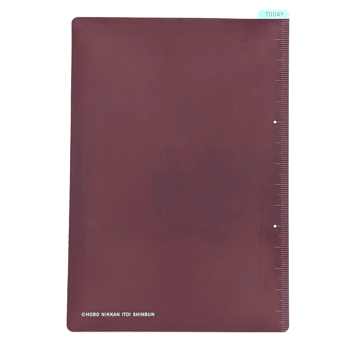 Hobonichi Cover Colors Blue Green A6 Cover on Cover Crazy Flower w/Pencil Board
