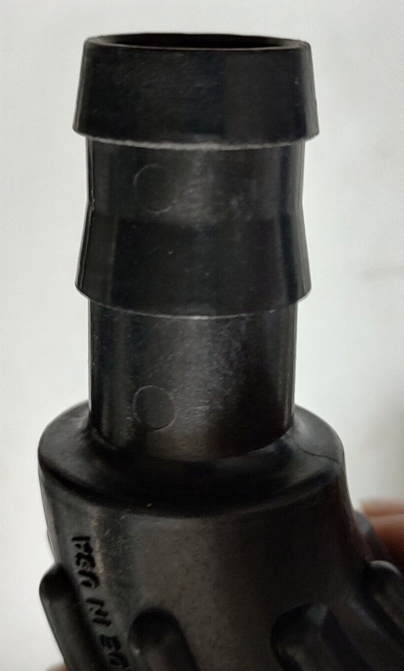 GREEN LEAF M100BRBSWP90 1 INCH MANIFOLD FLANGE X 1 INCH HOSE BARB / SHANK