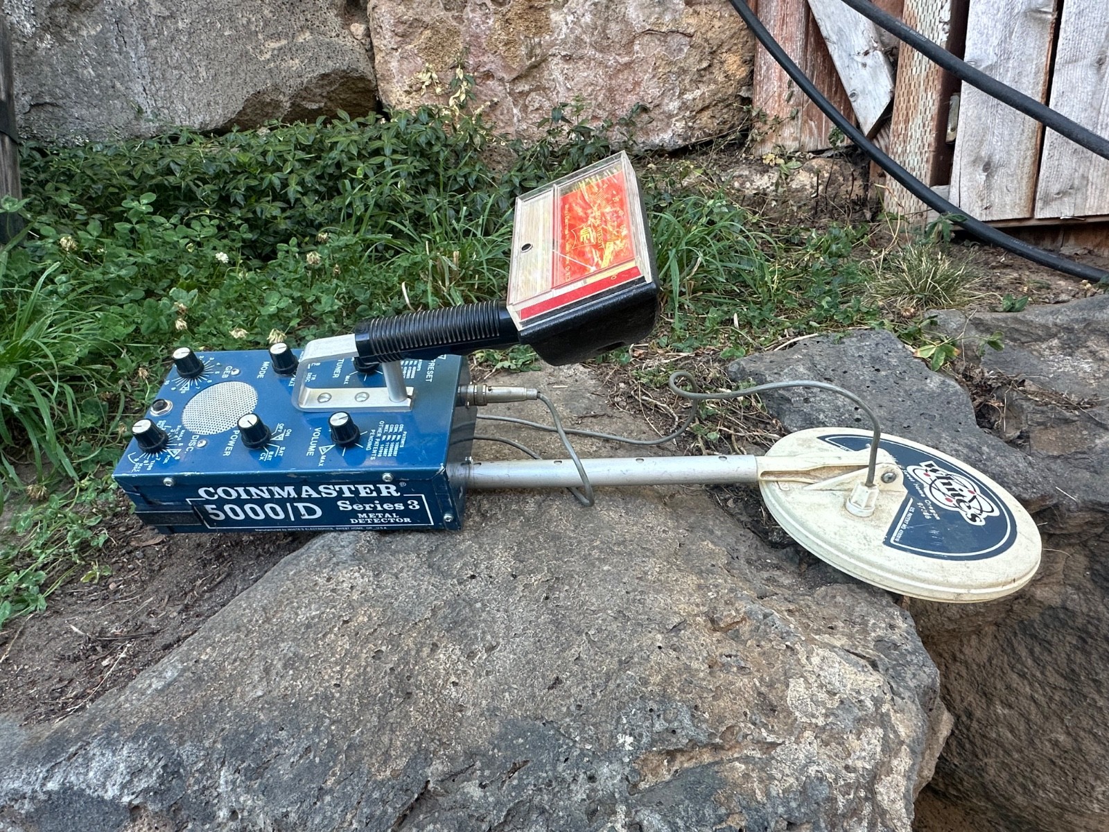 White’s Metal Detector Coinmaster 5000/D Series 3 With GEB