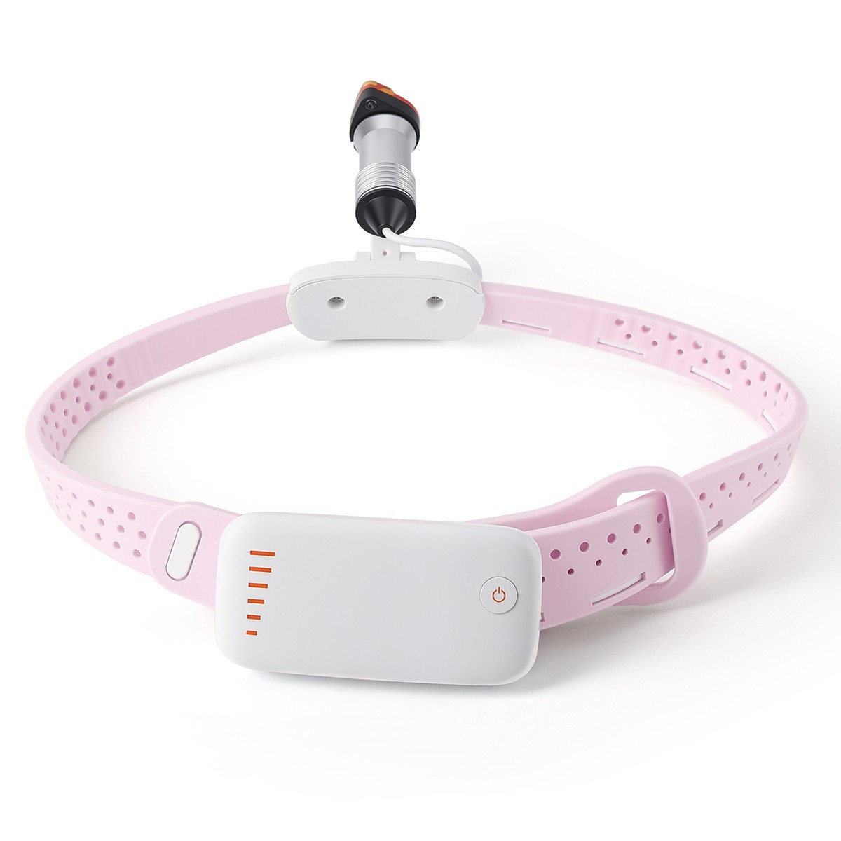 5W Dental LED Surgical Headlight Headband Headlamp Wireless Light Filter Pink