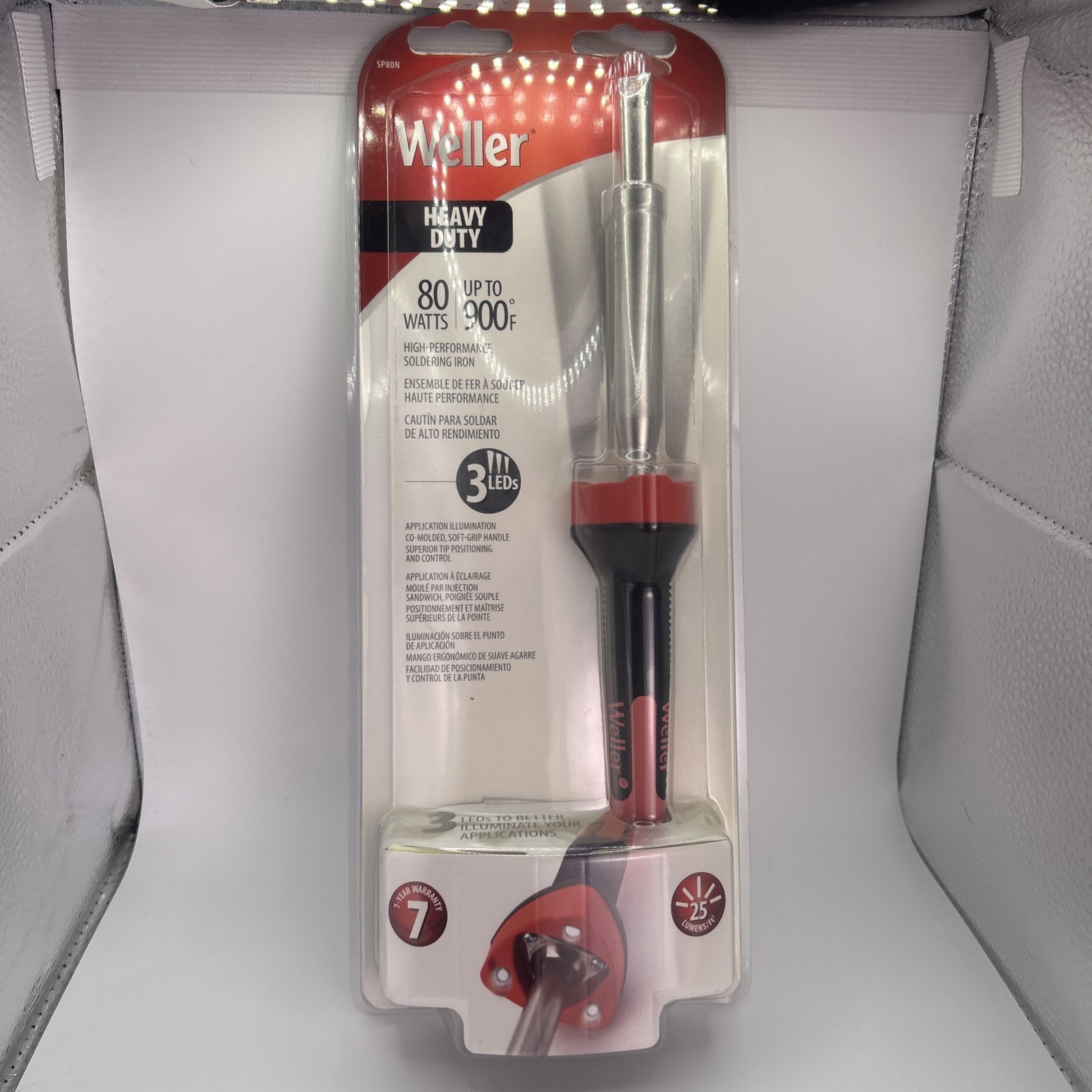 WELLER SP80N US 80-Watts LED Soldering Iron Corded Electric