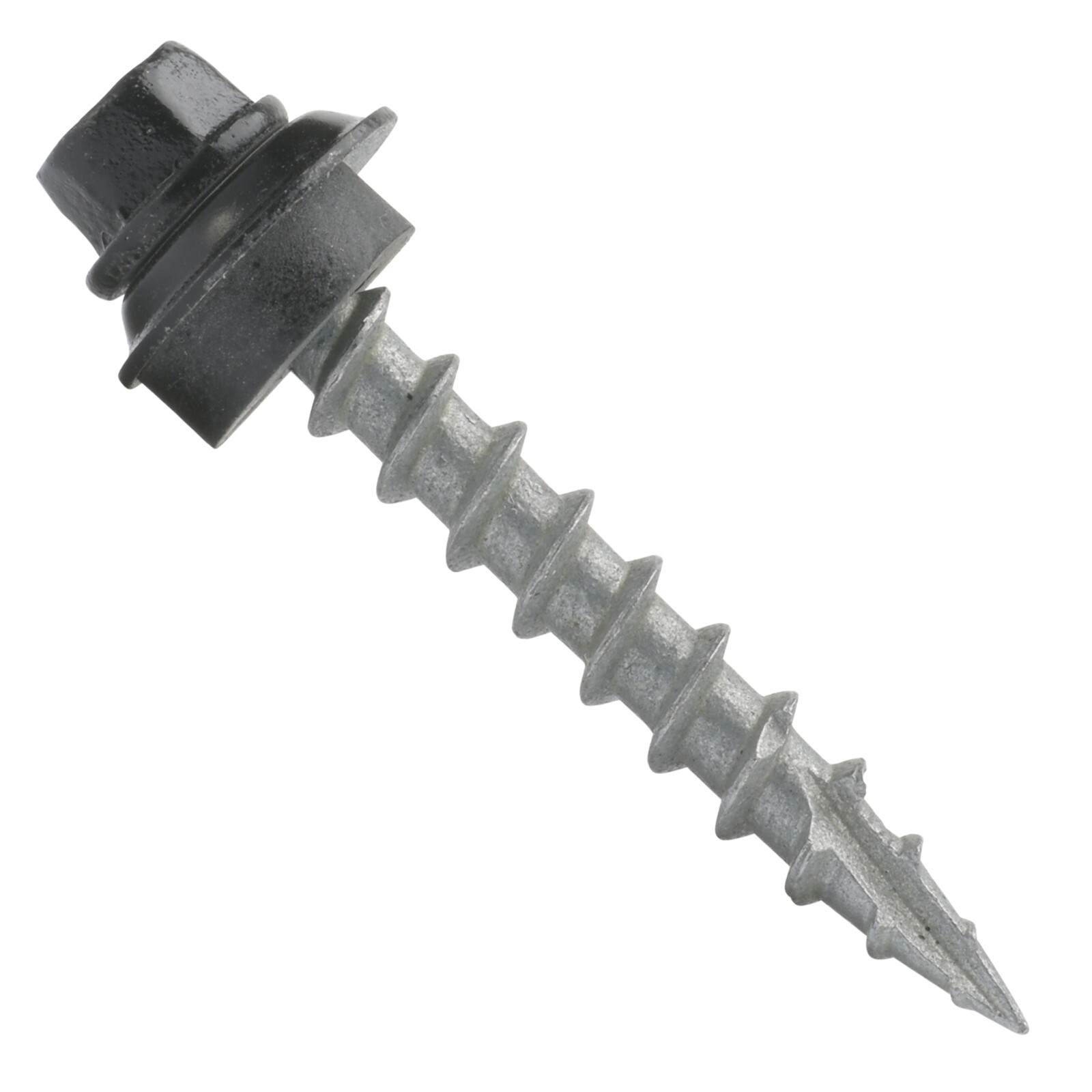 250pcs, #12 TuffGrip 1-1/2″ or 2″ Metal Siding/Roofing Steel to OSB Wood Screws