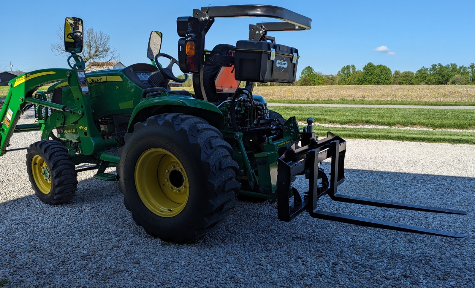 GWT VersaForks 51″ Pallet Fork Frame 42″ Tines Loader Tractor Quick 3 Point