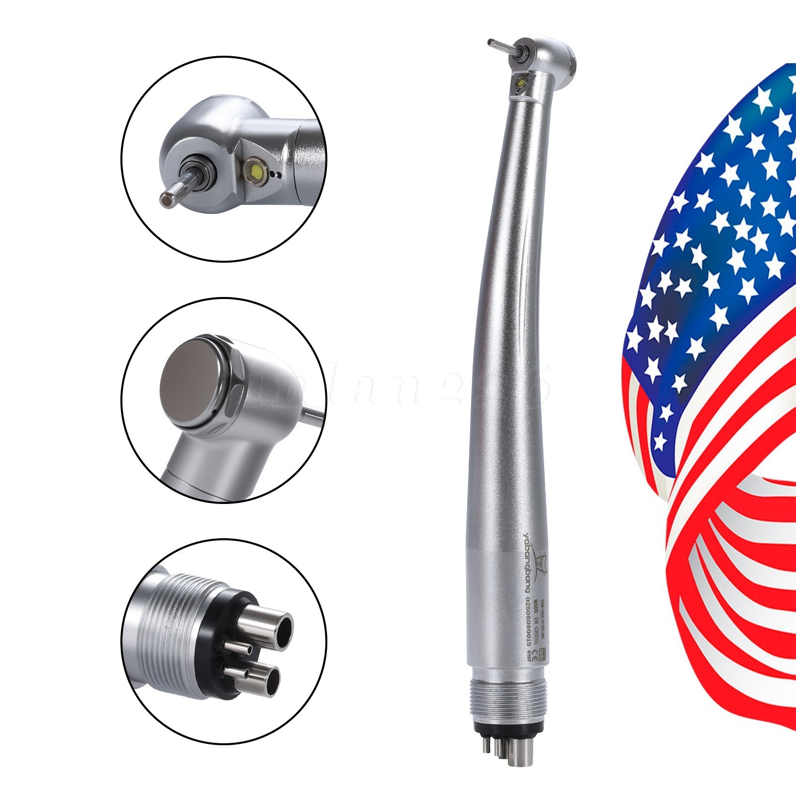 10* NSK PANA MAX Style Dental High Speed Handpiece Push Button 4Hole Air Turbine