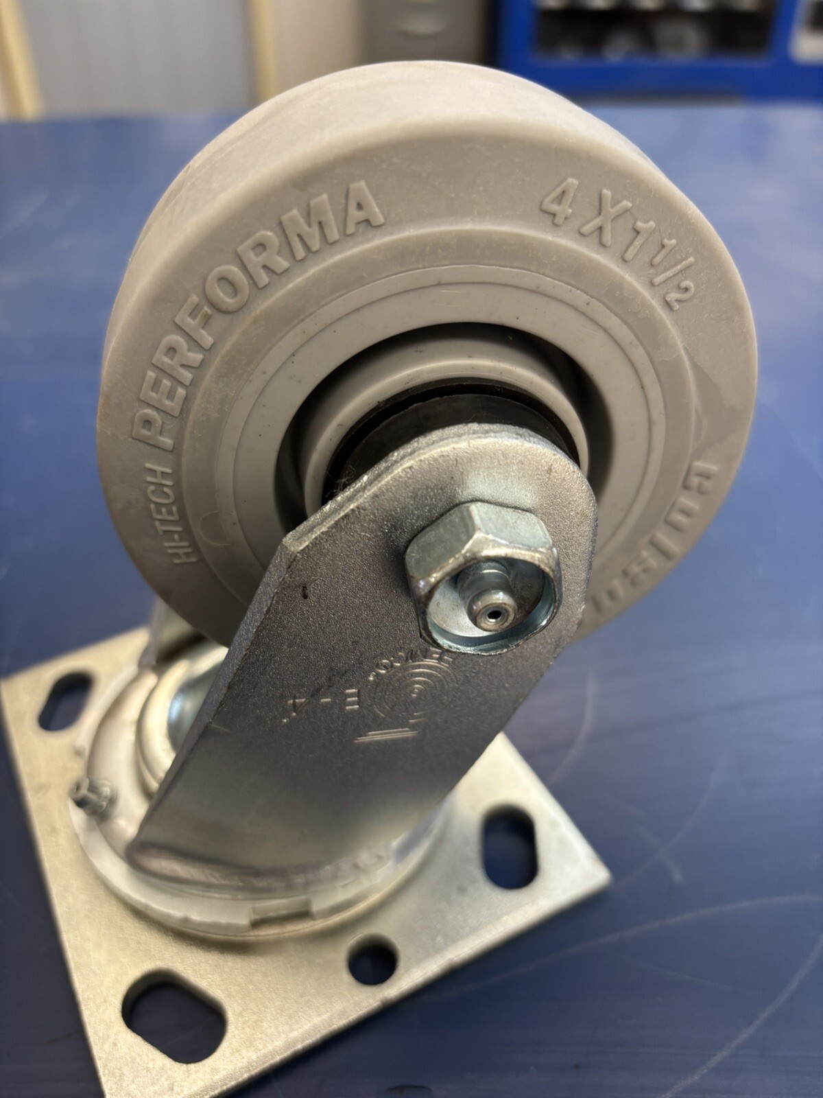 Colson 4”X 1-1/2″ NonMarking Polyurethane Hi-Tech Swivel Caster