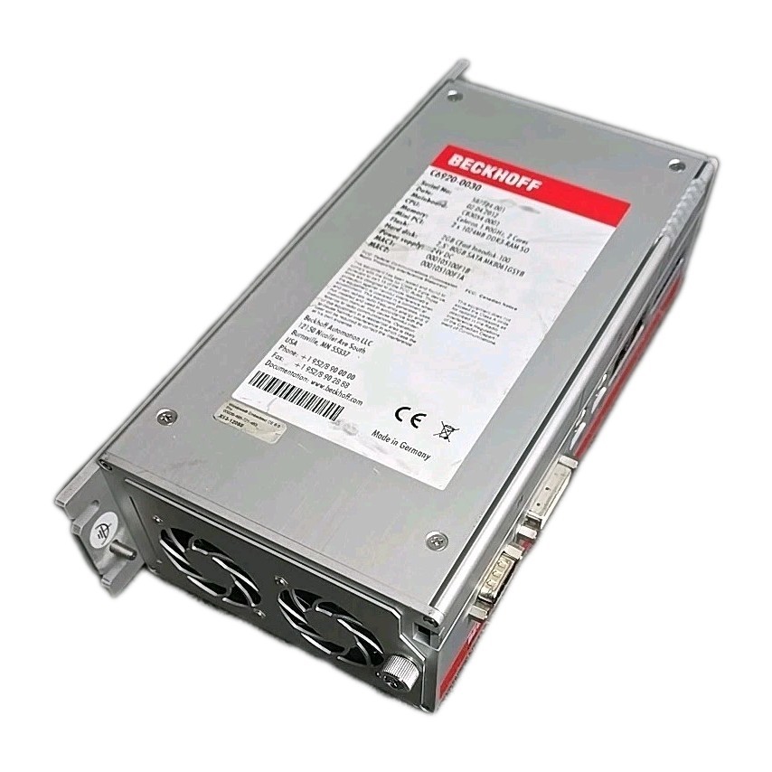Beckhoff C6920-0030 Servo Drive – 80gb Sata, 24v dc, Celron Cpu, 2gb Flash