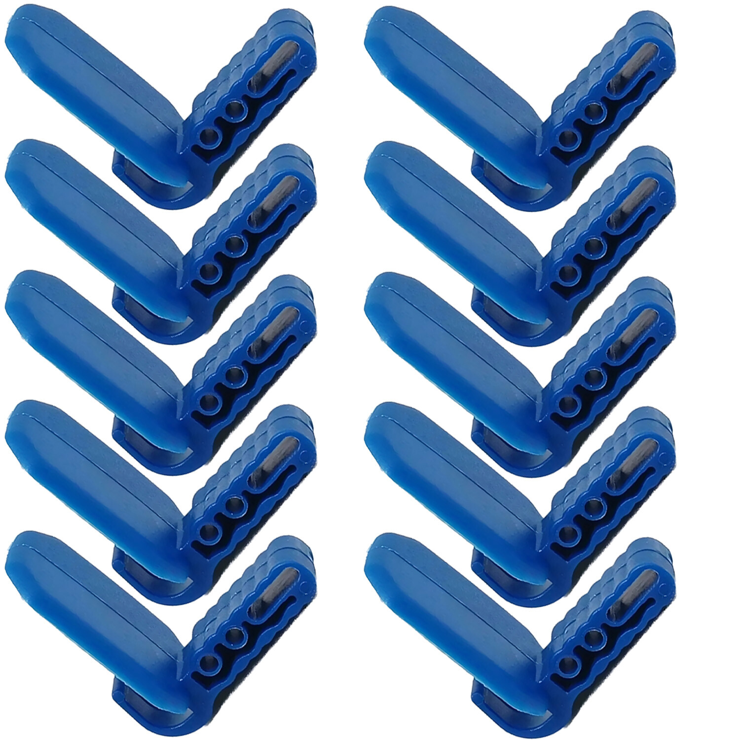 10x Dental Autoclavable Digital Posterior Bitewing Sensor Holder Red Yellow Blue