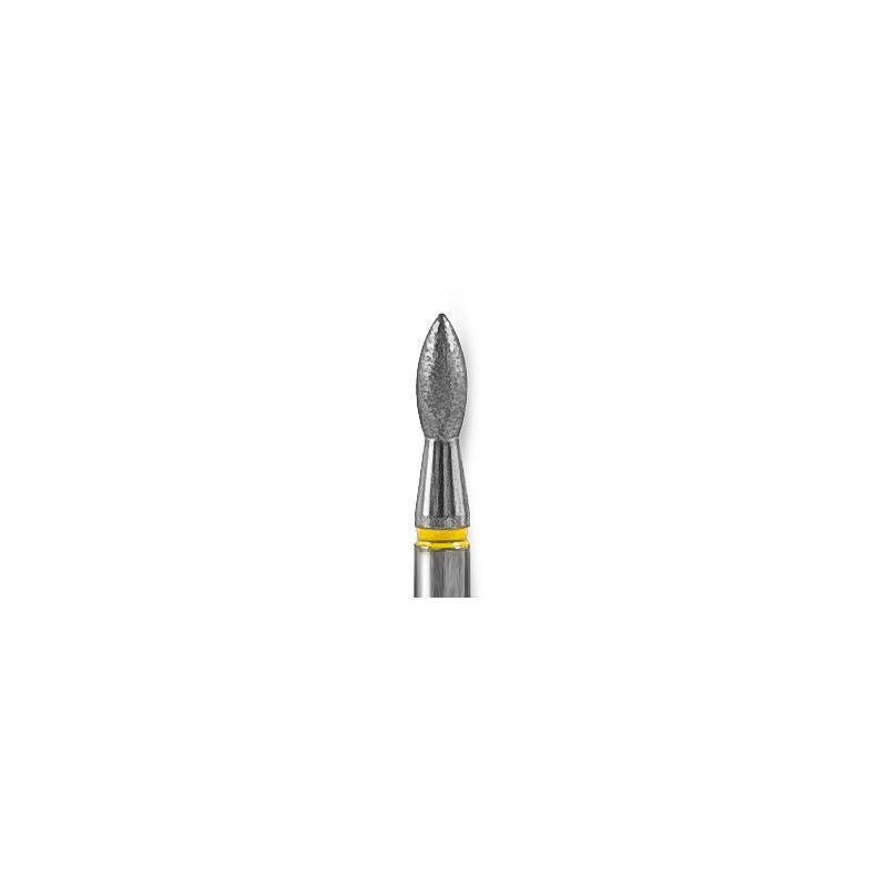 Dental Diamond Burs Extra Fine HP 2.35mm | Lab Rotary Burs #1-#5 | 5pcs Pack
