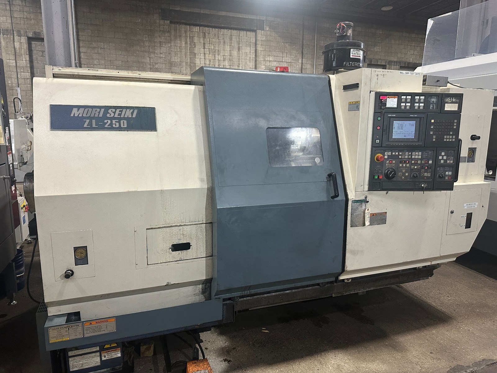Mori Seiki ZL-250 MC/600 Multi-Axis CNC Lathe