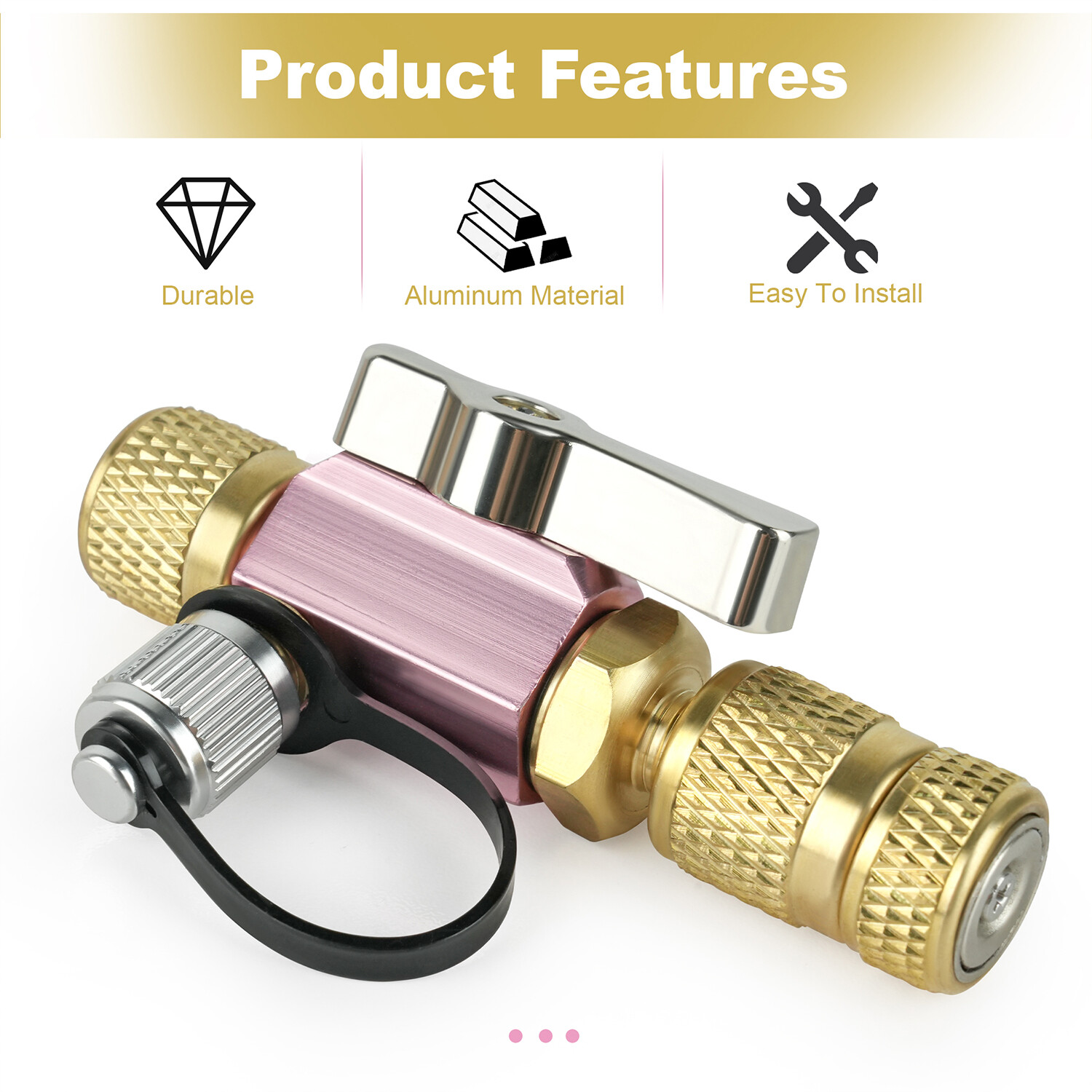 Mega Flow Vacuum Rated Valve Core Removal Tool for 5/16″ for R410A Split Systems