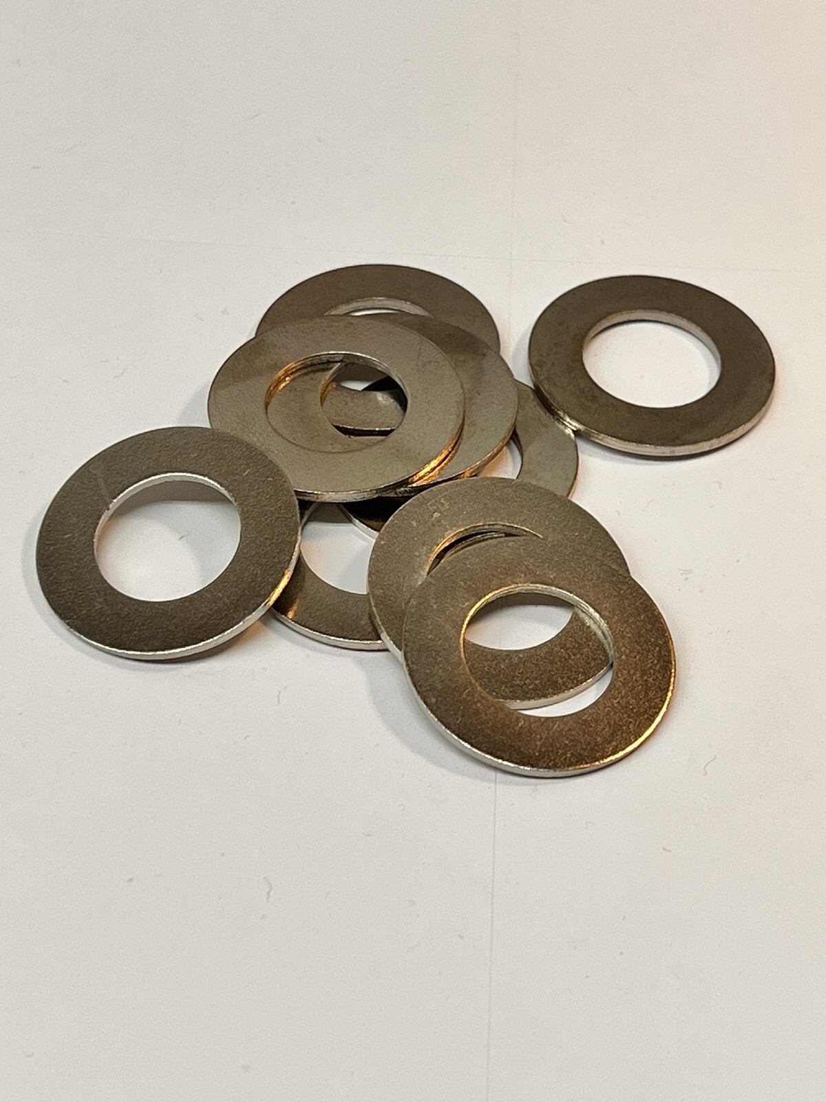 (500) 5/8 Bolt Size 11/16 X 1-1/4 X 1/16 Flat Washer Steel Nickel .69 1.25 .062