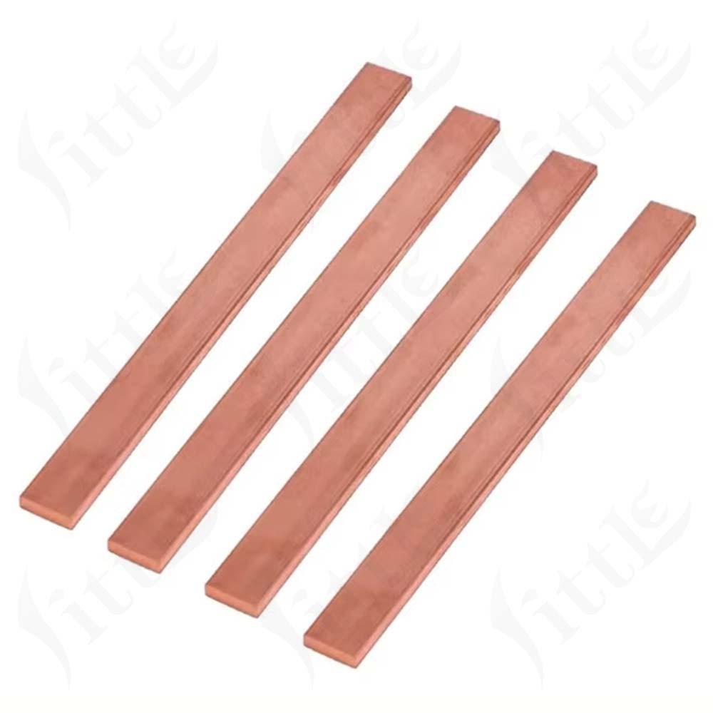 Copper Flat Bar Copper Strip Copper Plate Thick 0.05-10mm Width 5-50mm Long500mm