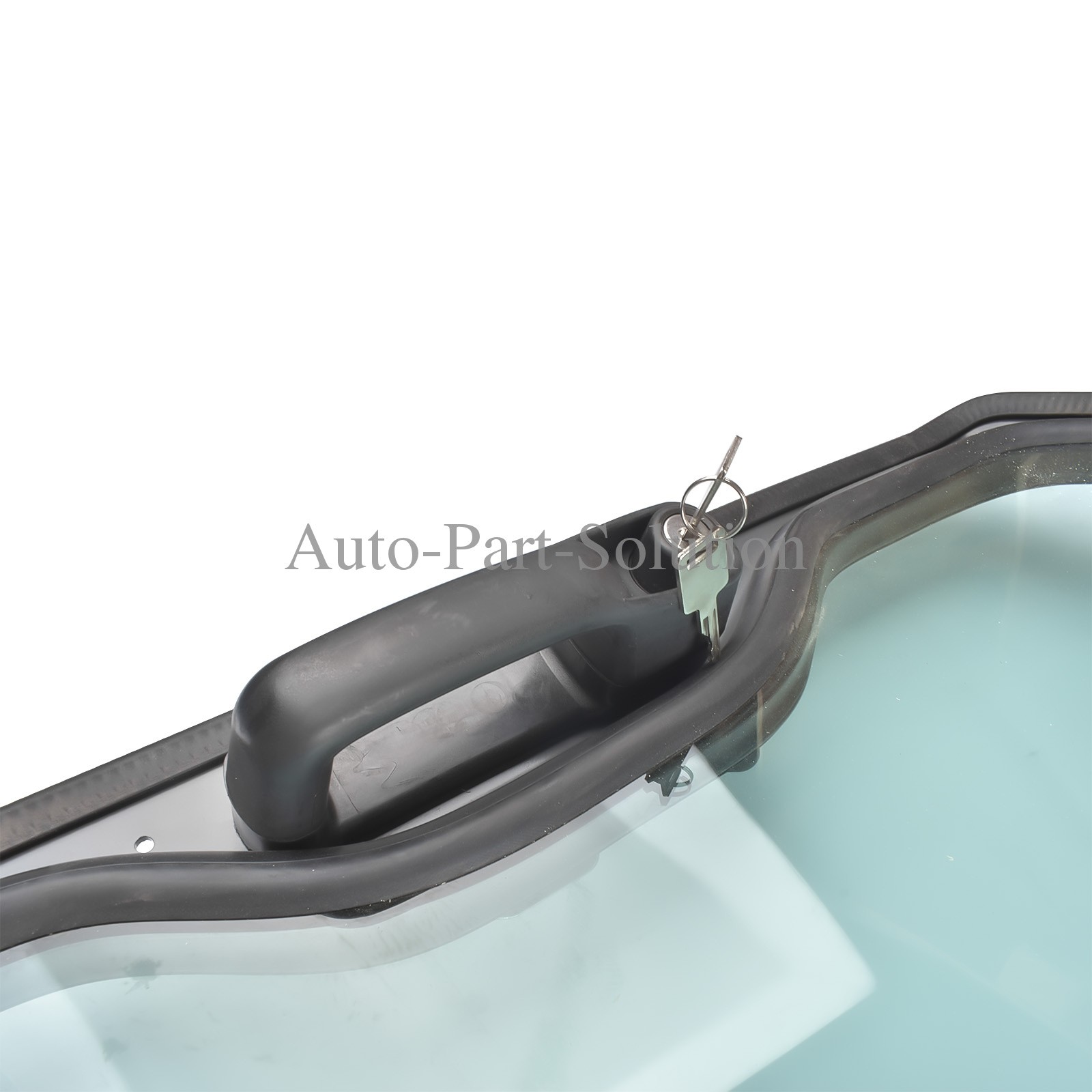 7109665 Front Door Frame & Window Assembly for Bobcat Skid Steer Rubber Glass