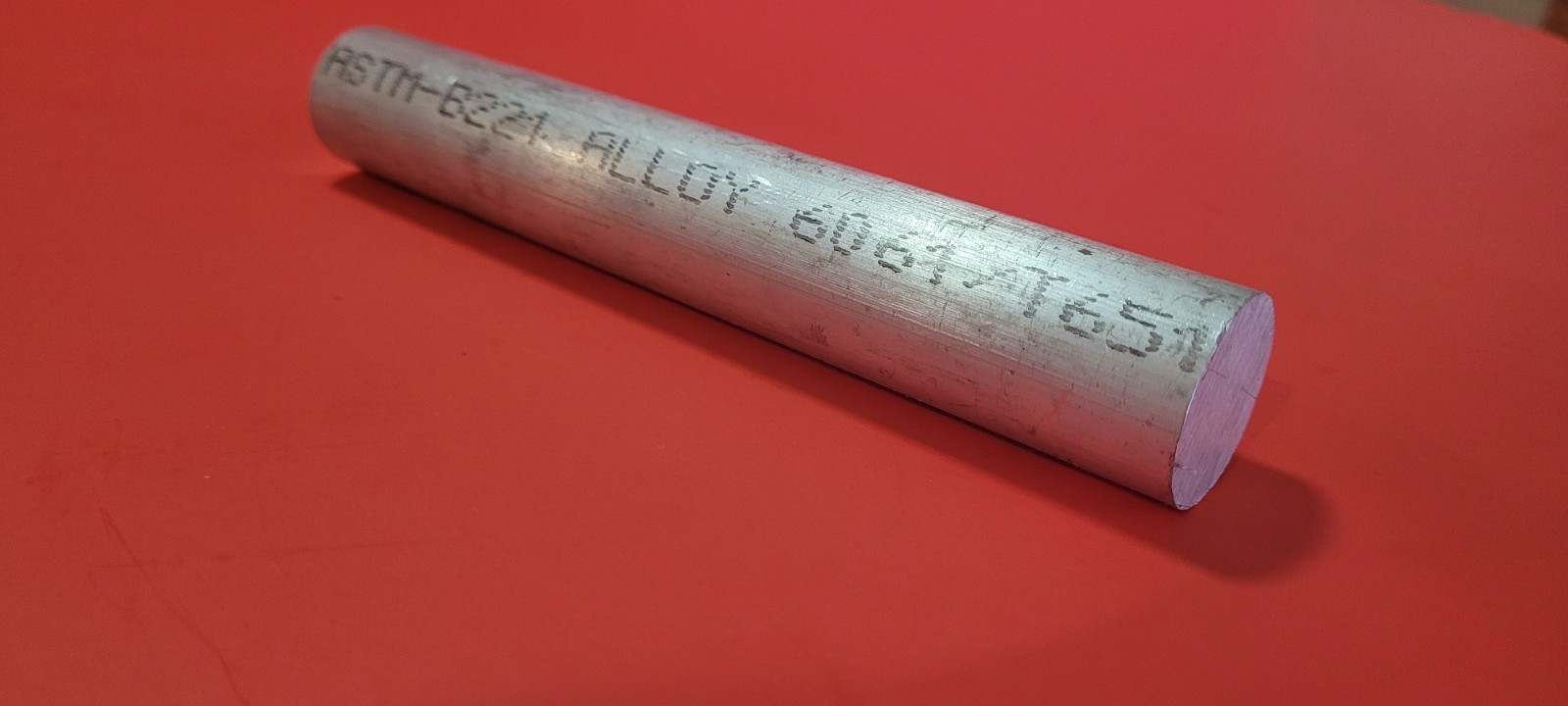 1″, ( 1.000″) 6061-T6511 Extruded Aluminum Round bar x 6 1/4 long