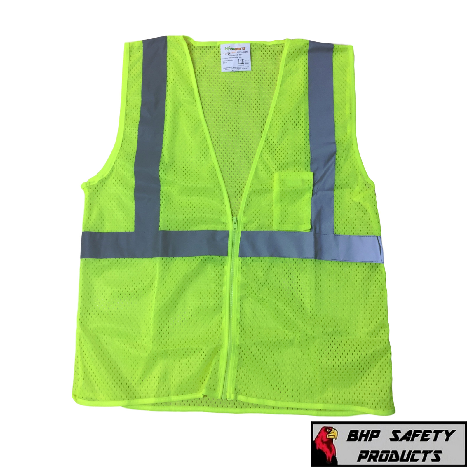 2XL ANSI CLASS 2/ Reflective Tape/ High Visibility Yellow Safety Vest