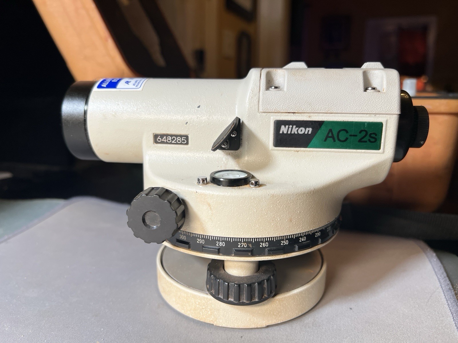NIKON AC-2S Automatic Level 360 Degree Surveying Instrument With Case