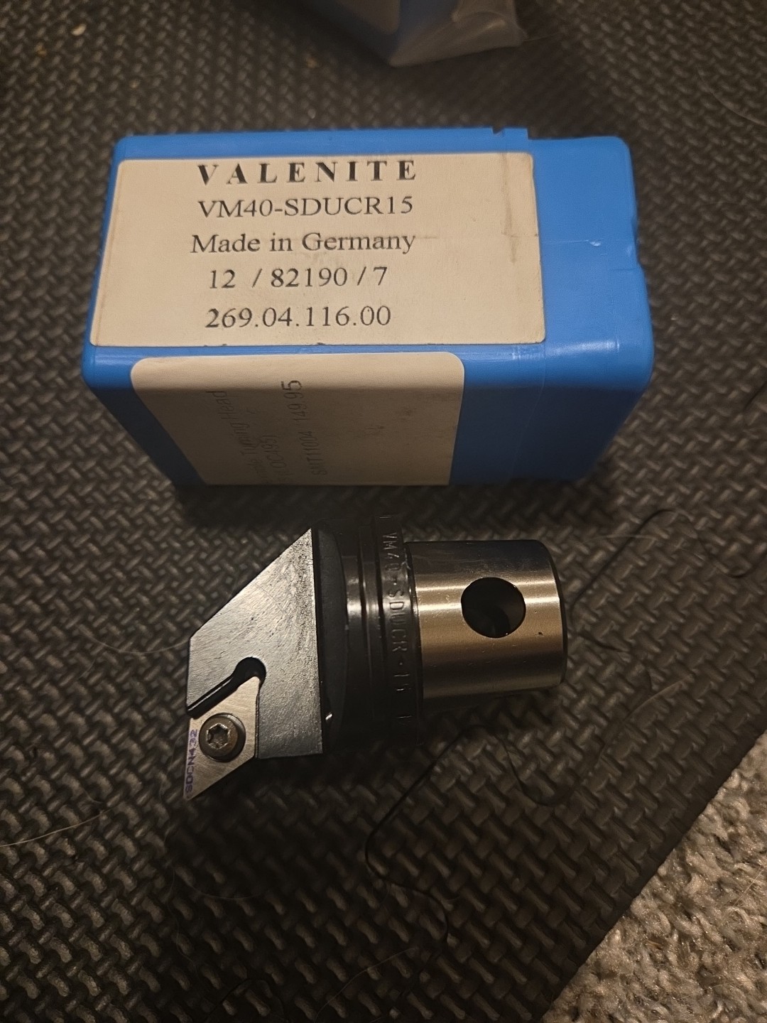 Valenite VM/KM40 Indexable Turning Head VM40-SDUCR15