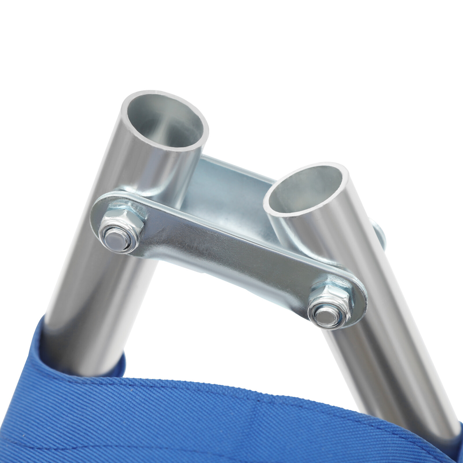 350lbs Folding Stretcher for Medical Emergency with Trolley 4 Wheels & Straps