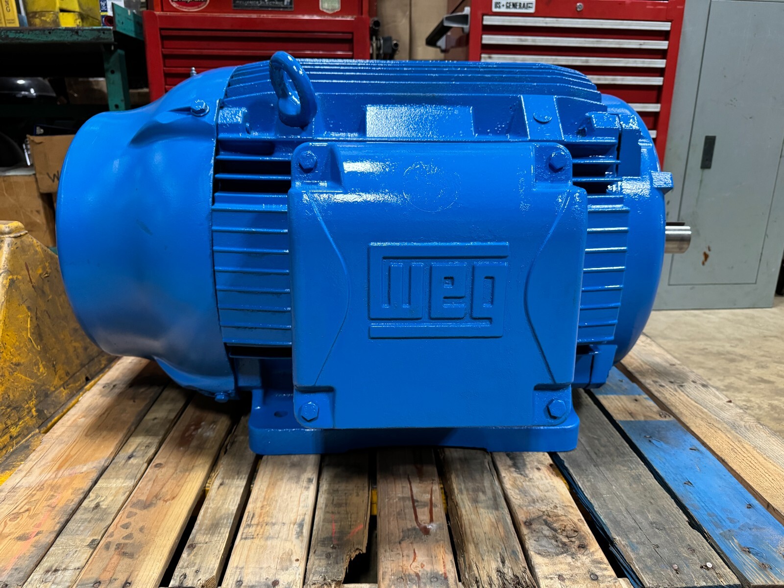 REFURBISHED WEG MOTOR 150HP, 1780RPM, 444/5TS FRAME, MODEL 15018ET3G445TS-W22