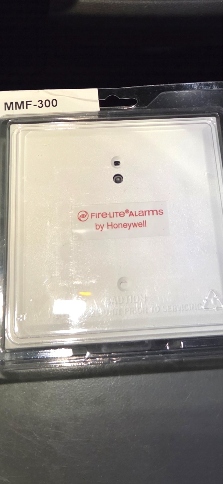 Fire-Lite MMF-300 Addressable Monitor Module – White