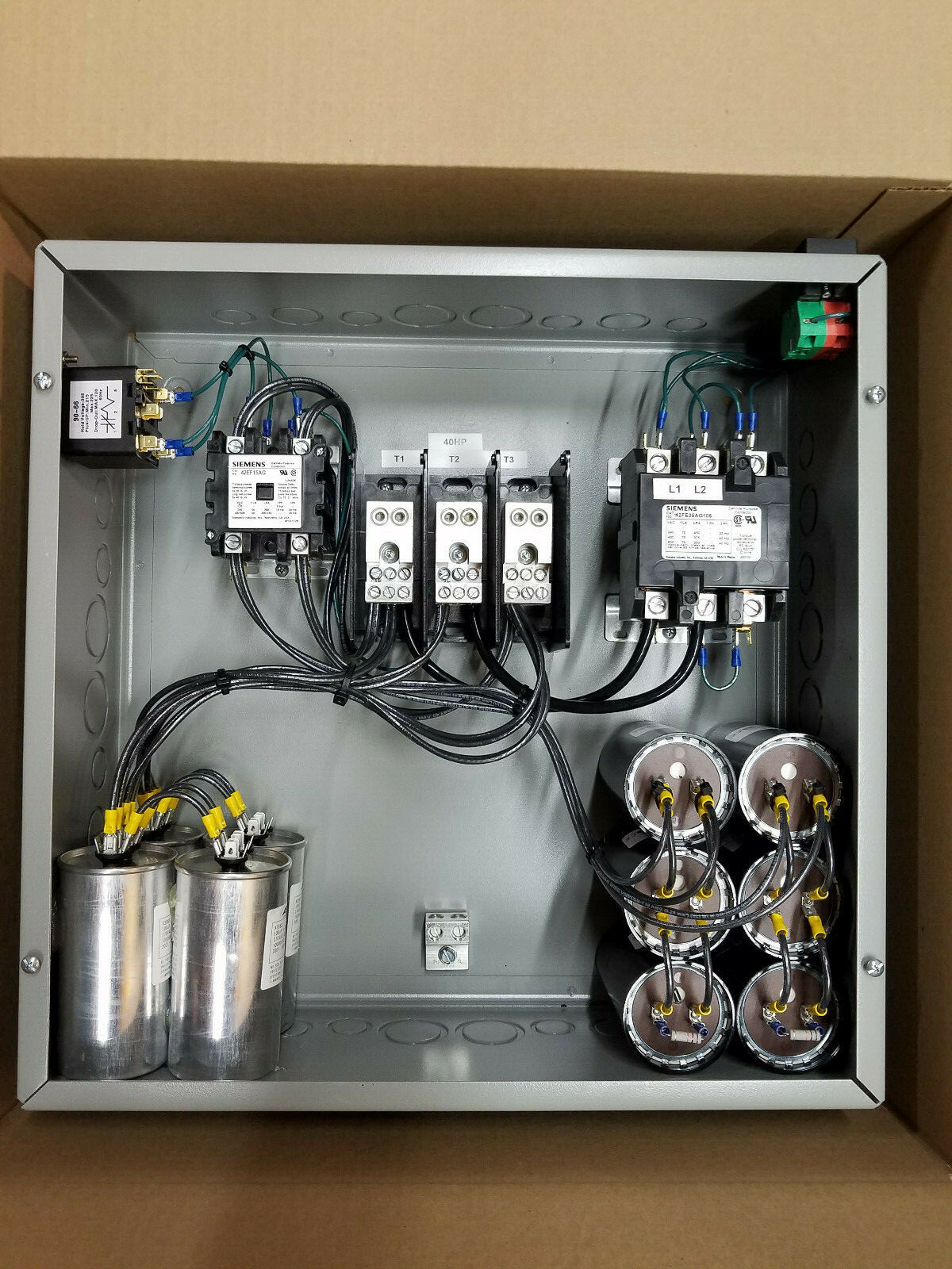 40hp Cnc Balanced 3 Phase Rotary Converter Panel 10 year warranty!