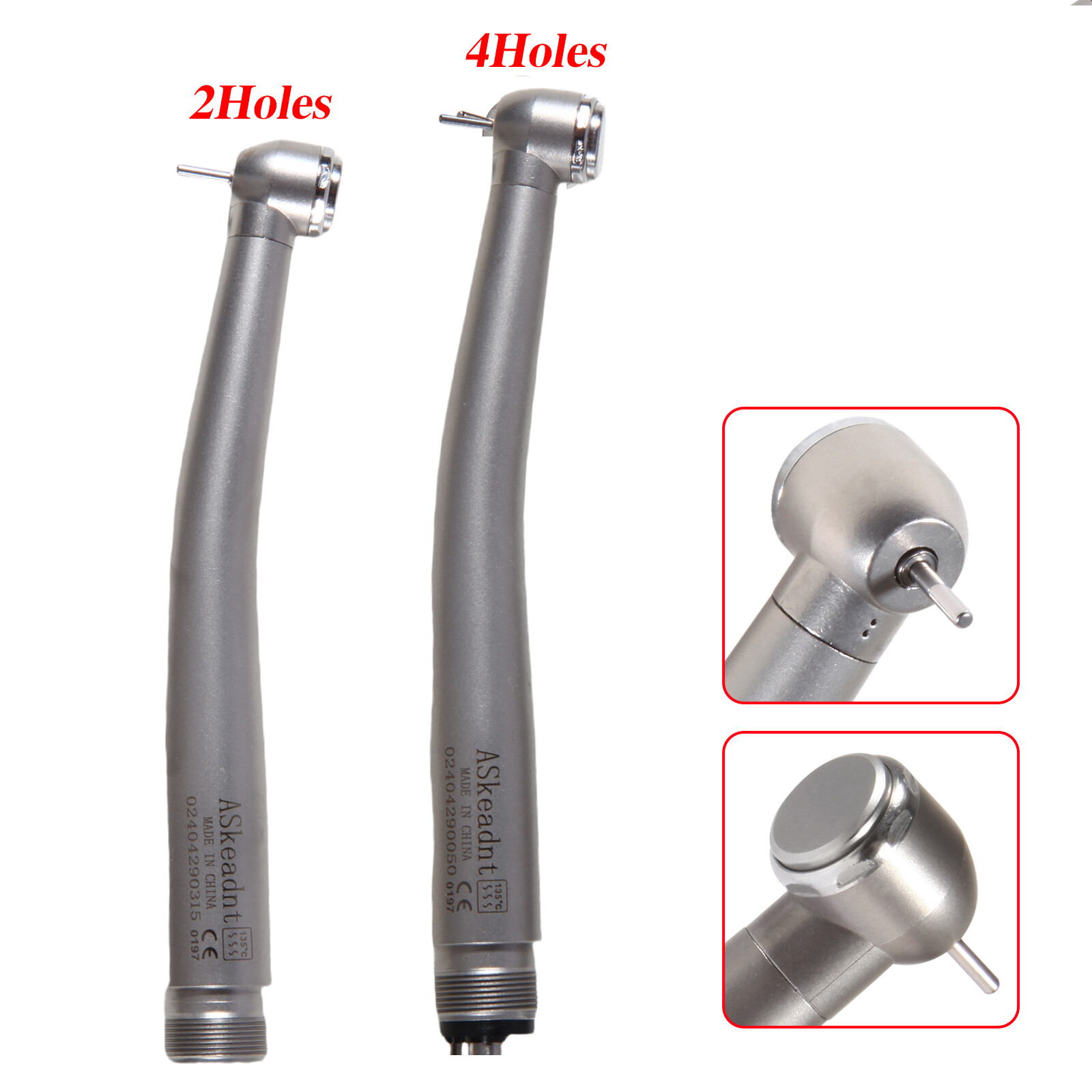 NSK Style Dental Fiber Optic LED E-generator / High Speed Handpiece 2HOLE/4HOLE