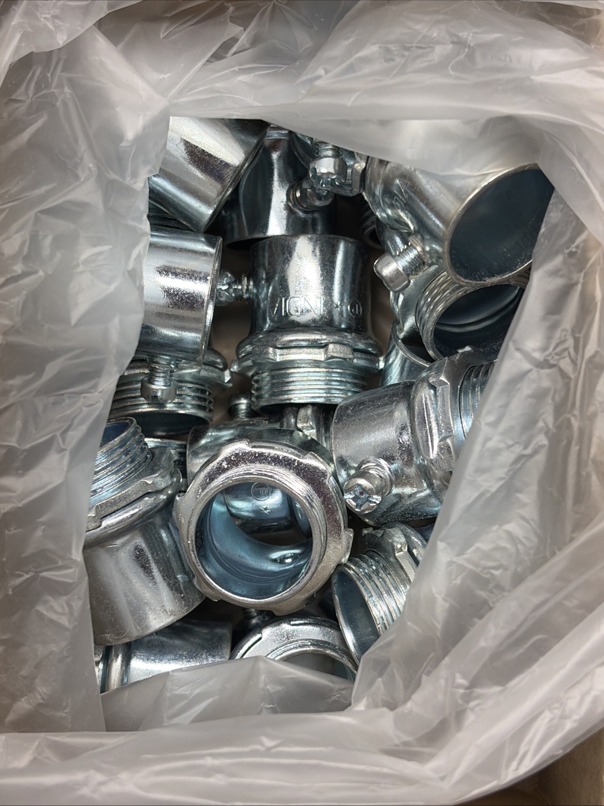 NEW! [Qty-60!] EGS 4075S 3/4” ETP Set-Screw EMT Couplings _FAST SHIPPING!