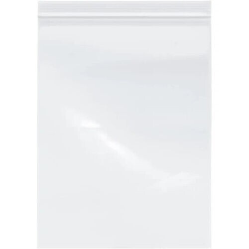 1000~9×12 Clear Elkay 4 Mil Plastic Zipper Lock Seal Top Reclosable Poly Bags
