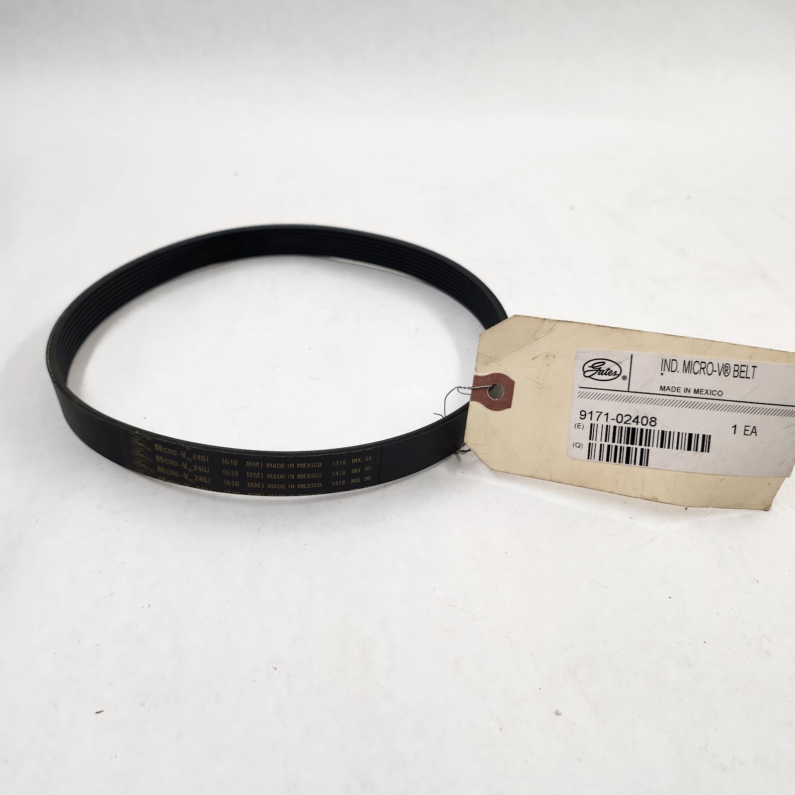 Gates Micro-V 240J8 610mm Belt Free Shipping